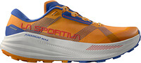 Apricot / Cobalt Blue