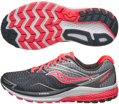 saucony ride 9 womens red